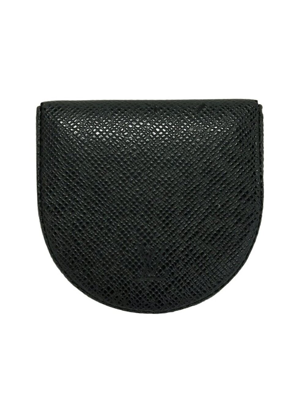 Louis Vuitton Coin Purse Taiga Porte Monnaie Cuvette Ardoise Leather
